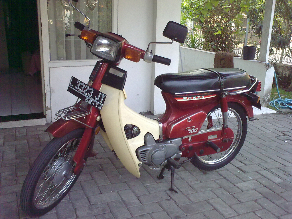 sejarah honda bebek honda supercub 04a
