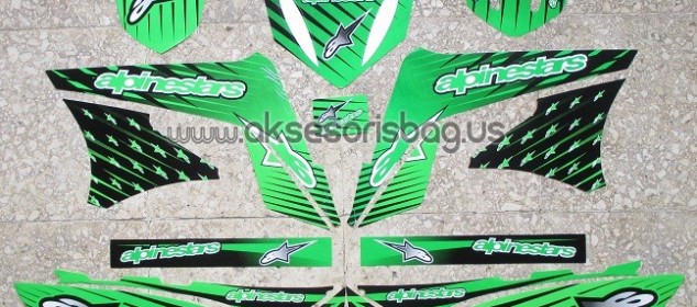 Striping Motor KLX 150 Variasi Teraneh yang Pernah Ada d